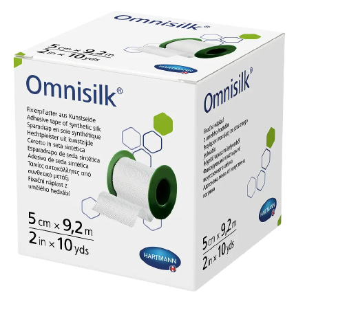 Пластир фіксуючий зі штучного шовку Omnisilk® 5 см х 9,2 м 1шт